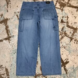 Vintage Levi's Silvertab Baggy Carpenter Fit Jeans Size 38x30 Y2K 2002